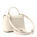 Smooth Satinated Calfskin Teen Nino Rice