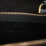 Grained Calfskin Nano Belt Bag Black