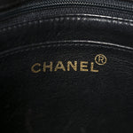 Patent Vertical Quilt Small Flap Black