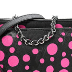 LV X YK Empreinte Multi Pochette Accessories Black Fuchsia