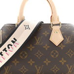 Monogram Speedy Bandouliere 20 Black