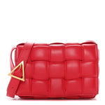 Nappa Maxi Intreccio Padded Cassette Crossbody Bag Firework