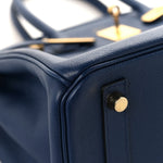Epsom Birkin 30 Bleu Saphir