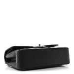Caviar Quilted Small Double Flap Black