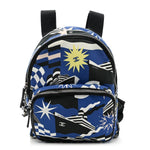 Canvas Cruise La Pausa Print Backpack Blue Multicolor
