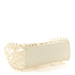 Recycled Plastic Vitello Liberty Matte Small Fendi Basket White Ice