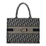 Oblique Medium Book Tote Blue Multicolor