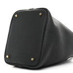 Taurillon Clemence Picotin Lock 22 MM Black