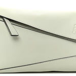 Calfskin Puzzle Hobo Light Celadon