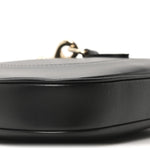 Calfskin Small Jackie Shoulder Bag Black