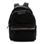 Nylon Eco Alter Nappa Mini Falabella GO Backpack Black