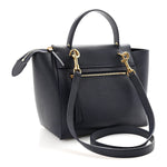 Grained Calfskin Micro Belt Bag Midnight