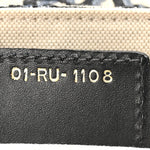 Oblique Saddle Bag Blue