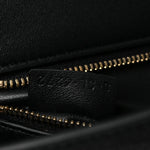 Sequin Asymetric Clutch  Black White
