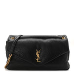 Grained Lambskin Large Calypso Black