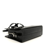 Spazzolato Mini Re-Edition 1995 Double Handle Handbag Black