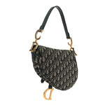 Oblique Saddle Bag Green