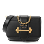 Saffiano City Calf Cahier Belt Bag Black