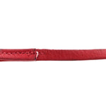 Lambskin Diamond Stitched CC Drawstring Shoulder Bag Red