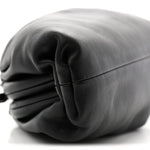 Butter Calfskin The Mini Pouch Black
