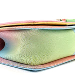 Caviar Quilted Medium Cuba Rainbow Boy Flap Multicolor