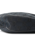 Monogram Medium Half Moon Hobo Black