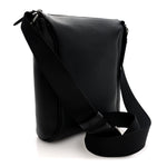 Heavy Grain Small Urban Messenger Black