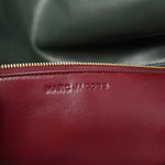 Calfskin Large Dual Shoulder Bag Green