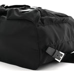 Tessuto Nylon Saffiano Medium Backpack Black