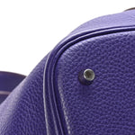 Taurillon Clemence Picotin Lock 26 GM Iris