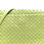 Nappa Intrecciato Small Camera Bag Acid Kiwi