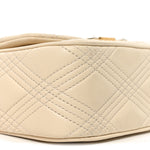 Nappa Quiltie 67 Medium Shoulder Bag Ivory