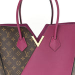 Calfskin Monogram Kimono Tote Grape