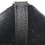 Taurillon Clemence Picotin Lock 22 MM Black