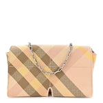 Jacquard Check Soft Snip Mini Chain Bag Teacup