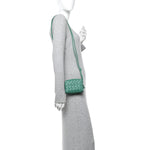Nappa Intrecciato Candy Loop Camera Bag Mermaid