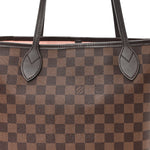 Damier Ebene Neo Neverfull MM Rose Ballerine