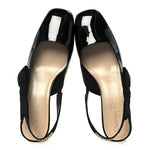 Patent Miss Dior Slingback Pumps 37.5 Black