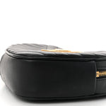 Calfskin New Wave Heart Bag Black