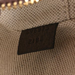 Monogram Jumbo GG Textured Dollar Calfskin Web Mini Crossbody Bag Camel Ebony New Acero