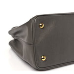 Saffiano Lux Medium Tote Grafite