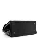 Patent Rockstud Tote Black