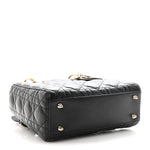 Lambskin Cannage Small My ABCDior Lady Dior Black