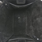 Silky Calfskin Mini Rider's Top Handle Bag Black