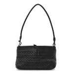 Nappa Intrecciato Mini Shoulder Bag Black