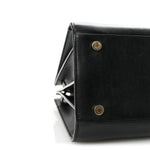Calfskin Small Sac De Jour Black