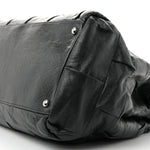 Lambskin Igloo Shoulder Bag Dark Grey