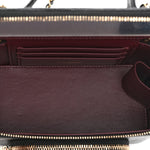Caviar Quilted Top Handle Pocket Vanity Case Black
