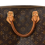 Monogram Perforated Speedy 30 Fuchsia