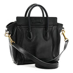 Smooth Calfskin Nano Luggage Black
